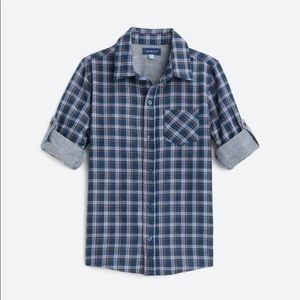 Long sleeve plaid button down